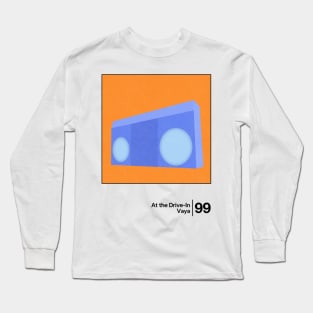 At the Drive-In - Vaya / Minimal Graphic Artwork Design T-Shirt Long Sleeve T-Shirt